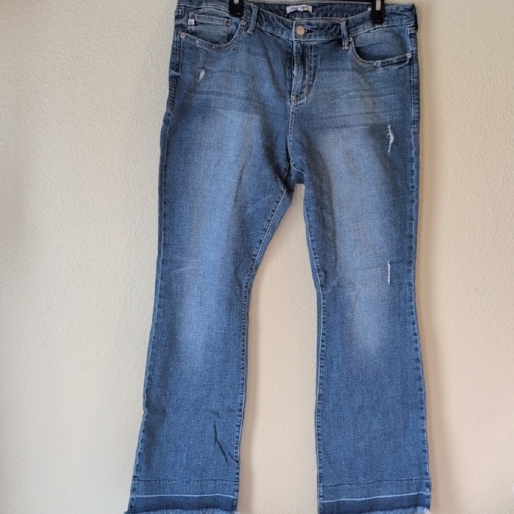 Dear John Light Blue Flare Jeans